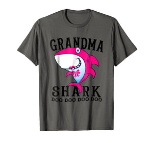 Funny shirts V-neck Tank top Hoodie sweatshirt usa uk au ca gifts for Grandma Shark T Shirt Grandma Grandpa Halloween Christmas 2061150