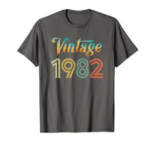 Load image into Gallery viewer, Funny shirts V-neck Tank top Hoodie sweatshirt usa uk au ca gifts for Vintage 1982 T Shirt Best Year 1982 Original Genuine Classic 2592169
