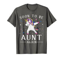 Load image into Gallery viewer, Funny shirts V-neck Tank top Hoodie sweatshirt usa uk au ca gifts for Soon To Be Aunt Again Unicorn Girl T-Shirt 2743406

