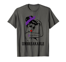 Load image into Gallery viewer, Funny shirts V-neck Tank top Hoodie sweatshirt usa uk au ca gifts for Cystic Fibrosis Warrior Unbreakable t-shirt 284963
