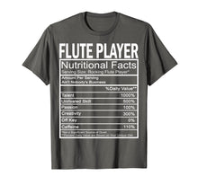 Load image into Gallery viewer, Funny shirts V-neck Tank top Hoodie sweatshirt usa uk au ca gifts for Flute Player Nutrition Facts T shirt - Gift For Flute Player 323687
