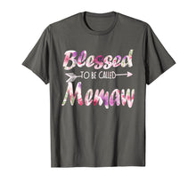 Load image into Gallery viewer, Funny shirts V-neck Tank top Hoodie sweatshirt usa uk au ca gifts for Blessed To Be Called Memaw T-Shirt Flower Mother&#39;s Day Gifts 3415470
