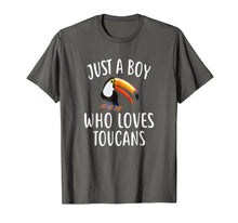 Load image into Gallery viewer, Funny shirts V-neck Tank top Hoodie sweatshirt usa uk au ca gifts for Just A Boy who loves TOUCANS T-Shirt Funny TOUCAN Tee 496507
