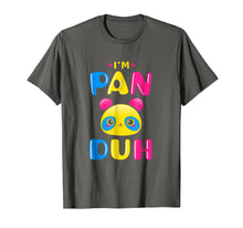 Load image into Gallery viewer, Funny shirts V-neck Tank top Hoodie sweatshirt usa uk au ca gifts for Pansexual Shirt Funny Gay Pride LGBT I&#39;m Pan Duh Panda 1865831

