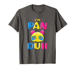 Funny shirts V-neck Tank top Hoodie sweatshirt usa uk au ca gifts for Pansexual Shirt Funny Gay Pride LGBT I'm Pan Duh Panda 1865831