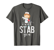Load image into Gallery viewer, Funny shirts V-neck Tank top Hoodie sweatshirt usa uk au ca gifts for I Will Stab You Funny Halloween Ghost Pumpkin Nurse T Shirt 3507922
