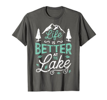 Load image into Gallery viewer, Funny shirts V-neck Tank top Hoodie sweatshirt usa uk au ca gifts for Life is Better At Lake T shirt Fishing Boating Sailing Gifts 456843
