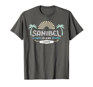 Funny shirts V-neck Tank top Hoodie sweatshirt usa uk au ca gifts for Sanibel Island Retro Style Florida T-Shirt 1311327