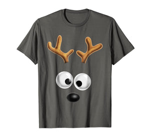 Funny shirts V-neck Tank top Hoodie sweatshirt usa uk au ca gifts for Matching Family Christmas Reindeer Face Shirt for Kids 957407