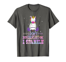 Load image into Gallery viewer, Funny shirts V-neck Tank top Hoodie sweatshirt usa uk au ca gifts for Unicorn I Don't Sweat I Sparkle T shirt - Gym Lover Gift 678920
