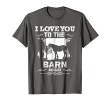 Load image into Gallery viewer, Funny shirts V-neck Tank top Hoodie sweatshirt usa uk au ca gifts for To The Barn And Back Horse Lover Riding Gifts Shirt 1542891
