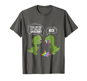 Funny shirts V-neck Tank top Hoodie sweatshirt usa uk au ca gifts for Dude Did You Eat The Last Unicorn T-Shirt Funny T-Rex Shirts 1217542