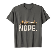 Load image into Gallery viewer, Funny shirts V-neck Tank top Hoodie sweatshirt usa uk au ca gifts for Nope Lazy Dachshund T-Shirt 264535
