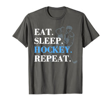 Load image into Gallery viewer, Funny shirts V-neck Tank top Hoodie sweatshirt usa uk au ca gifts for Eat Sleep Hockey Repeat Hockey T Shirt Men Gifts Player 3667282
