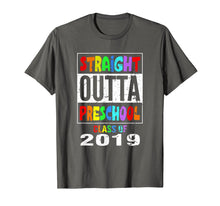 Load image into Gallery viewer, Straight Outta Preschool T-Shirt Funny Graduation
