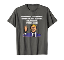 Load image into Gallery viewer, Funny shirts V-neck Tank top Hoodie sweatshirt usa uk au ca gifts for Funny Trump Best Grandpa Ever Everyone Agrees T-Shirt 2126628
