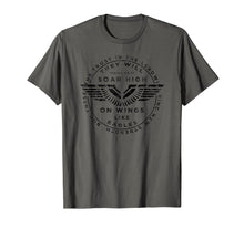 Load image into Gallery viewer, Soar On Wings Like Eagles Mens Christian T-shirt
