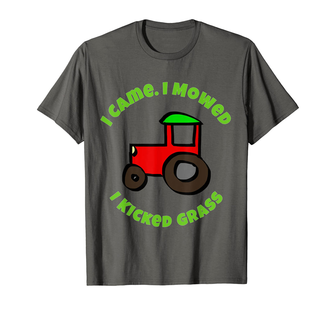 Funny shirts V-neck Tank top Hoodie sweatshirt usa uk au ca gifts for I Came. I Mowed. I Kicked Grass. Riding Lawnmower T-shirt 2707827