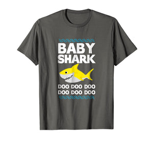 Funny shirts V-neck Tank top Hoodie sweatshirt usa uk au ca gifts for Baby Shark Doo Doo T-Shirt Mommy Daddy Brother Kid Tee 1260766