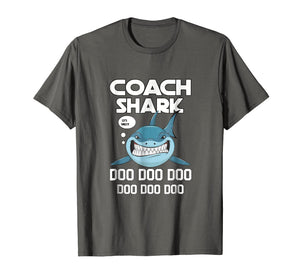 Funny shirts V-neck Tank top Hoodie sweatshirt usa uk au ca gifts for Coach Shark T-shirt for men, women 2534419