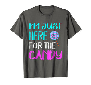 Funny shirts V-neck Tank top Hoodie sweatshirt usa uk au ca gifts for I'm Just Here For The Candy T-shirt Halloween Funny 2872532