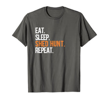 Load image into Gallery viewer, Funny shirts V-neck Tank top Hoodie sweatshirt usa uk au ca gifts for Eat Sleep Shed Hunt &amp; Repeat Funny Deer Antler T-Shirt 2207380
