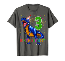 Load image into Gallery viewer, Funny shirts V-neck Tank top Hoodie sweatshirt usa uk au ca gifts for Boys Rawr I&#39;m 3 3rd Birthday Dinosaur Shirts Dinosaur Gift 1564513
