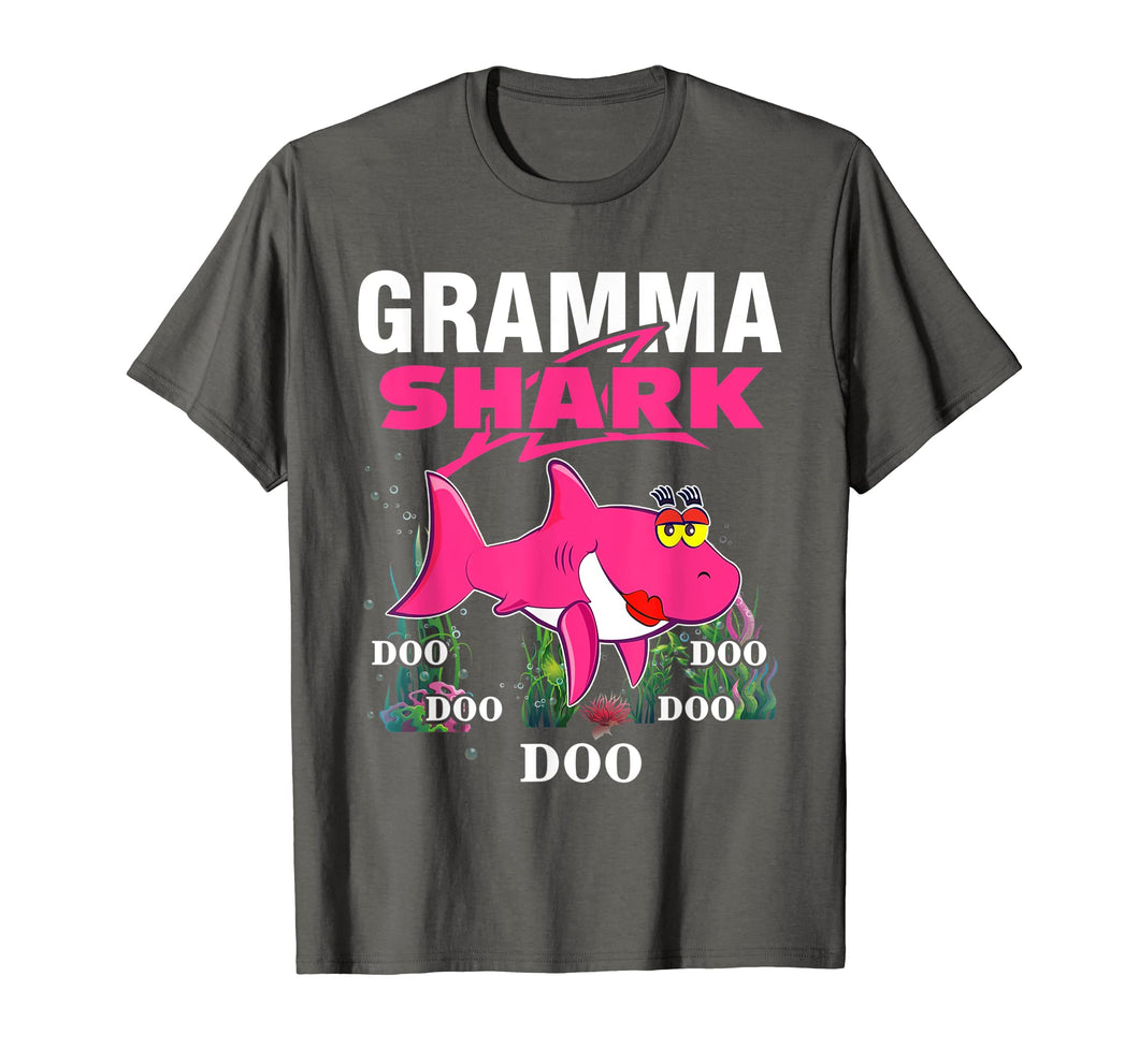 Funny shirts V-neck Tank top Hoodie sweatshirt usa uk au ca gifts for Gramma Shark Doo Doo Doo, Funny T Shirt Men Women Kids 3771459