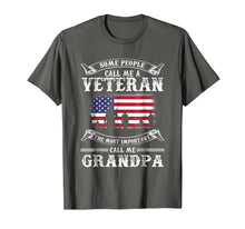 Load image into Gallery viewer, Proud Army Veteran Grandpa Shirt Gifts Best Fathers Day 2018 884318
