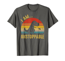 Load image into Gallery viewer, Funny shirts V-neck Tank top Hoodie sweatshirt usa uk au ca gifts for Vintage Unstoppable Funny T-Rex Dinosaur T-shirt Gift 135664

