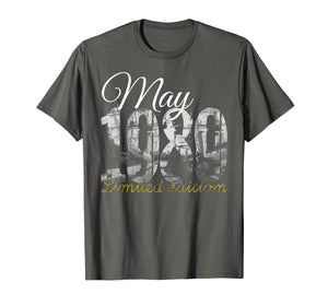 Funny shirts V-neck Tank top Hoodie sweatshirt usa uk au ca gifts for May 1989 Tee - 30 Year Old Shirt 1989 30th Birthday Gift 230360