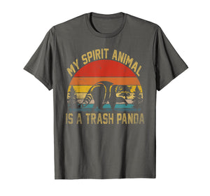 Funny shirts V-neck Tank top Hoodie sweatshirt usa uk au ca gifts for My Spirit Animal Is A Trash Panda - Raccoon T Shirt For Men 2003227