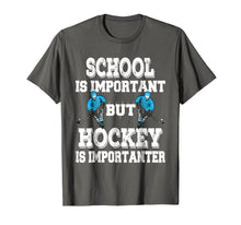 Load image into Gallery viewer, Funny shirts V-neck Tank top Hoodie sweatshirt usa uk au ca gifts for Hockey is Importanter Shirt for Boys and Kids 2042926
