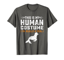 Load image into Gallery viewer, Funny shirts V-neck Tank top Hoodie sweatshirt usa uk au ca gifts for This Is My Human Costume Shirt Seal Family Animals Gifts Tee 1816144
