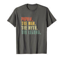 Load image into Gallery viewer, Funny shirts V-neck Tank top Hoodie sweatshirt usa uk au ca gifts for Mens Papaw Man Myth Legend T-Shirt For Dad Funny Father&#39;s Day Gif 2386098
