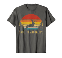 Load image into Gallery viewer, Retro vintage save the Jackalope tshirt for camping-lovers, T-Shirt 169265
