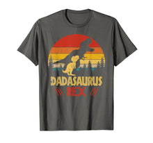Load image into Gallery viewer, Dadasaurus Rex Tshirt Funny Dinosaur Fathers Day Shirt Gift 167736
