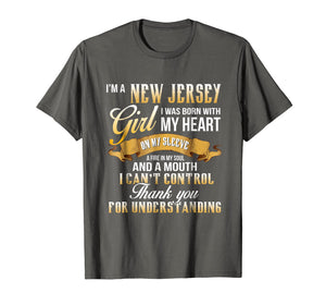 New Jersey Girl T-Shirt Special Gift For Birthday Shirt