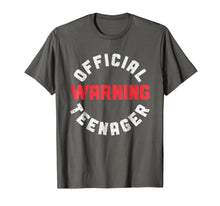 Load image into Gallery viewer, Funny shirts V-neck Tank top Hoodie sweatshirt usa uk au ca gifts for Warning Official Teenager T-Shirt 13th Birthday Gift Shirt 1134003
