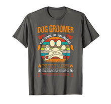 Load image into Gallery viewer, Funny shirts V-neck Tank top Hoodie sweatshirt usa uk au ca gifts for Dog Groomer The Soul Of An Angel T Shirt 1472318
