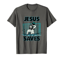 Load image into Gallery viewer, Funny shirts V-neck Tank top Hoodie sweatshirt usa uk au ca gifts for Jesus The Water Polo Goalie Saves T Shirt For Christian Men 770279
