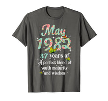 Load image into Gallery viewer, Funny shirts V-neck Tank top Hoodie sweatshirt usa uk au ca gifts for May 1982 T Shirt 37th Birthday Gift 37 Years Old Shirt 2977040
