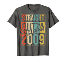 Load image into Gallery viewer, Funny shirts V-neck Tank top Hoodie sweatshirt usa uk au ca gifts for 10th Birthday Gift Straight Outta October 2009 Vintage Shirt 3406321
