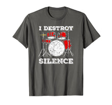 Load image into Gallery viewer, Drum Kit T-Shirt Percussionist Drummer Quote Apparel T-Shirt
