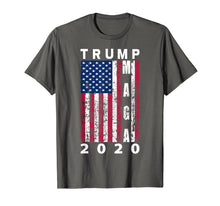 Load image into Gallery viewer, Funny shirts V-neck Tank top Hoodie sweatshirt usa uk au ca gifts for Trump MAGA 2020 Vintage American Flag T-Shirt 677825
