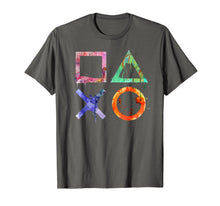 Load image into Gallery viewer, Playstation Watercolor Symbols T-Shirt
