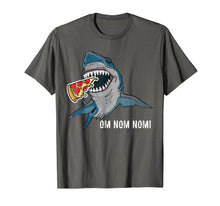 Load image into Gallery viewer, Funny shirts V-neck Tank top Hoodie sweatshirt usa uk au ca gifts for Great white shark eating pizza t-shirt for shark fans 2662500
