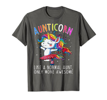 Load image into Gallery viewer, Aunticorn Like A Normal Aunt Only More Awesome Unicorn Tee
