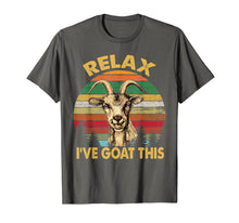 Load image into Gallery viewer, Retro Vintage Relax I&#39;ve Goat This Tshirt Goat Lover Gifts
