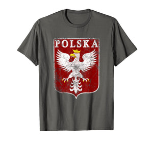 Funny shirts V-neck Tank top Hoodie sweatshirt usa uk au ca gifts for Polish Eagle Polish Crest Vintage Polska Eagle Poland Shirt 1361821
